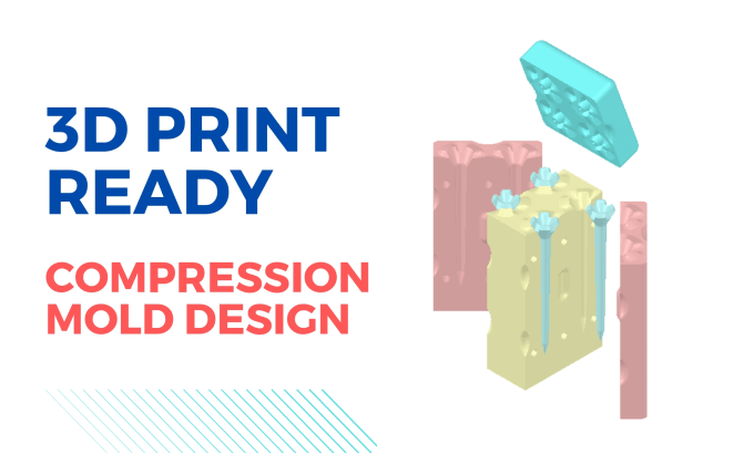 Gig Preview - Do compression mold design for 3d printing