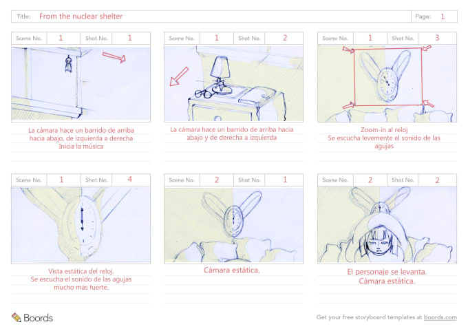 Gig Preview - Make storyboards for your comics and animations