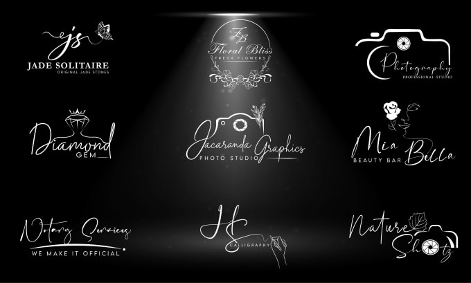 Gig Preview - Do 3 unique handwritten luxury signature logo designs with free copyrights