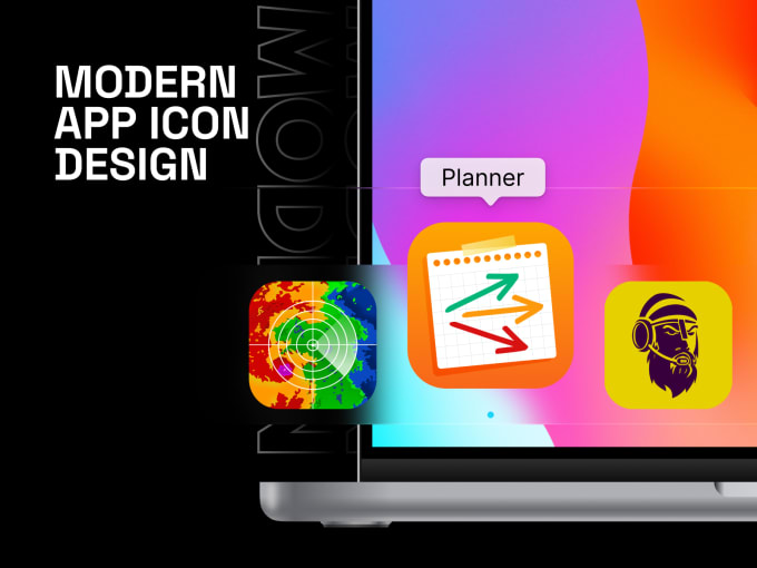 Gig Preview - Do macos, ios, apple store icon design