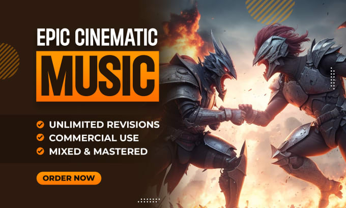 Gig Preview - Create epic cinematic music for your film, game or trailer