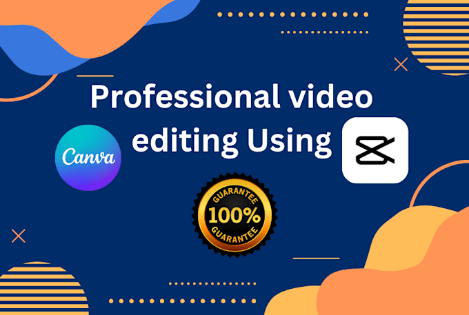 Gig Preview - Do simple and professional video editing in capcut and canva pro