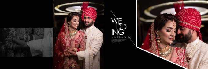 Gig Preview - Professional indian and western photo book and wedding album design