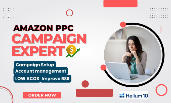 Gig Preview - Optimize amazon PPC campaign amazon PPC ads campaign amazon sponsored ads