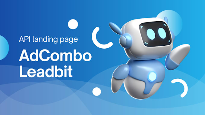 Gig Preview - Set up adcombo and leadbit API landing pages with customizable order forms