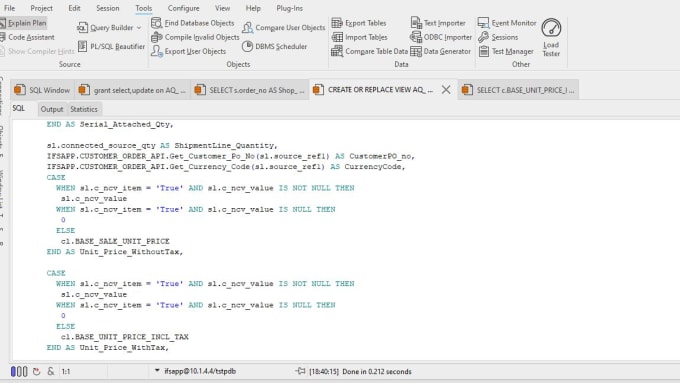 Gig Preview - Help you to write sql plsql queries to pull retrieve data