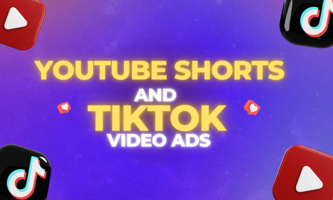 Gig Preview - Do youtube shorts video editing and tiktok video ads