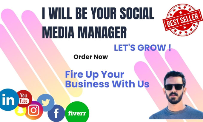 Gig Preview - Be your social media manager, content creator and social media post designer