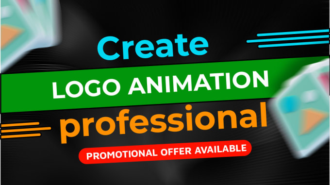 Gig Preview - Create your professional logo animation