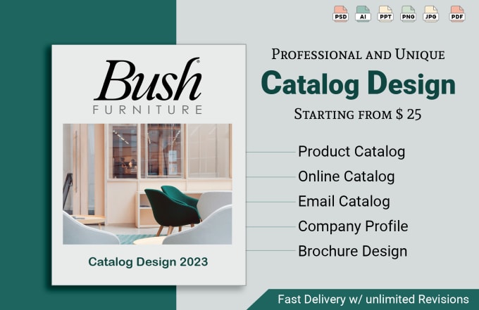 Gig Preview - Do professional product catalogue design