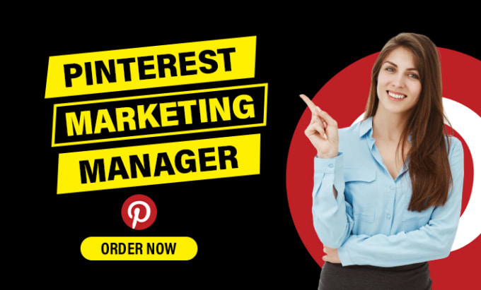 Gig Preview - Be your professional pinterest marketing manager