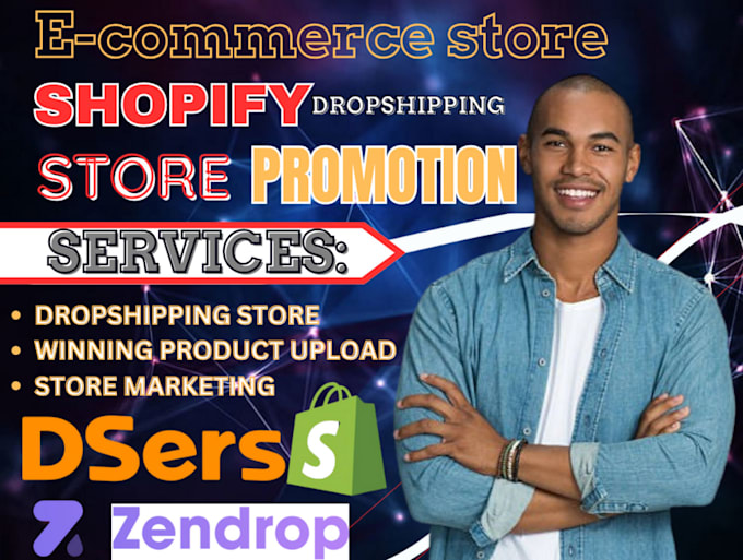 Gig Preview - Create shopify dropshipping store shopify website redesign via shien autods doba