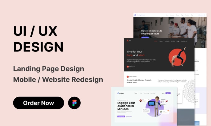 Bestseller - design for landing pages, and website redesign in figma