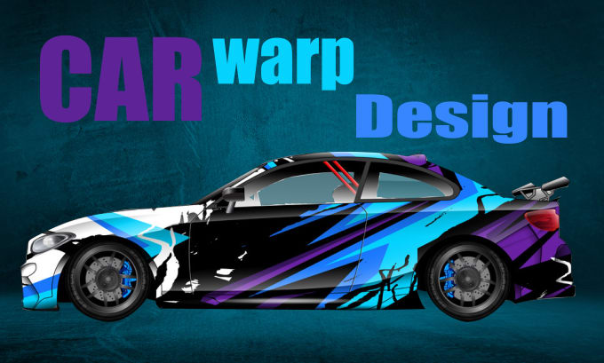 Gig Preview - Do car wrap design , vehicle wrap design and vehicle sticker or  wraps design