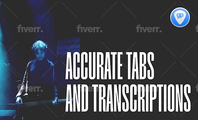 Gig Preview - Transcribe guitar and bass into accurate tabs and midi