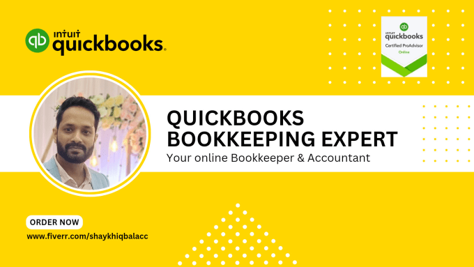 Gig Preview - Do quickbooks online bookkeeping