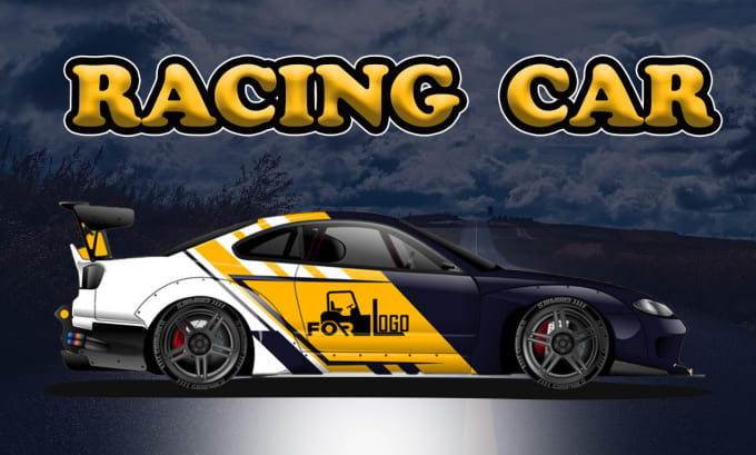 Gig Preview - Design professional racing car wrap,livery car sports car wrap