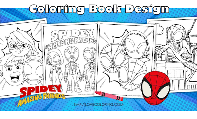 Gig Preview - Draw a digital hand drawing for coloring book page