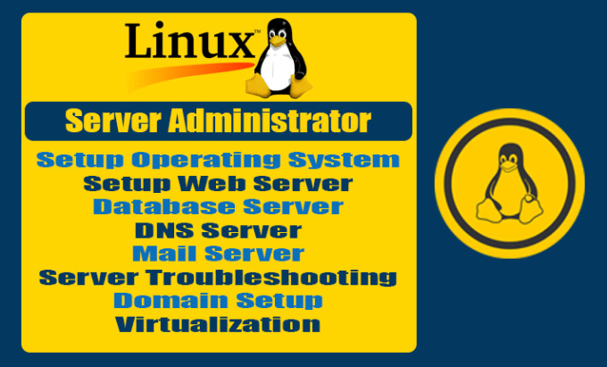 Gig Preview - Setup, configure and fix issues of linux server or vps