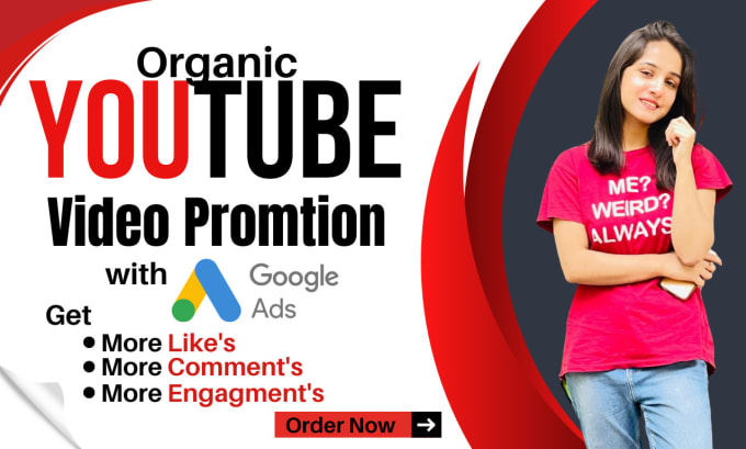 Gig Preview - Do organic youtube video promotion through google ads