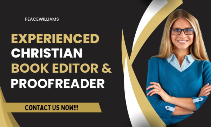 Gig Preview - Be your christian book editor to edit and proofread christian book and ebook