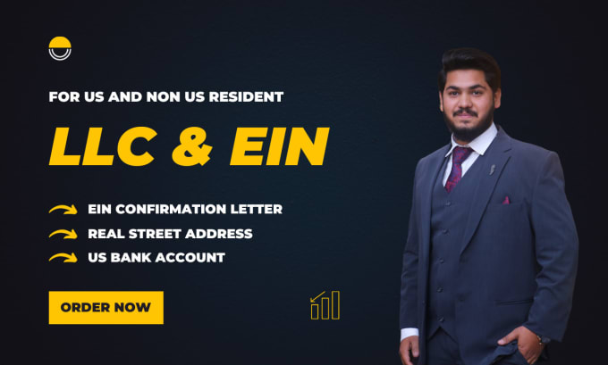 Gig Preview - Do US llc registration and ein number for non US residents