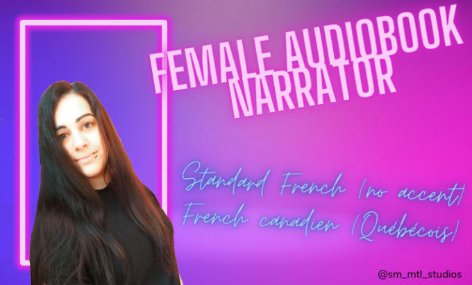 Gig Preview - Narration et production de votre livre audio francais