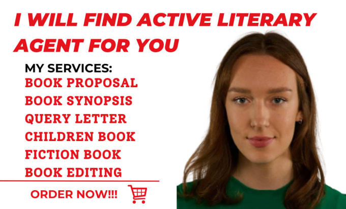 Gig Preview - Find literary agent for your children book, fiction book, movie script, novel