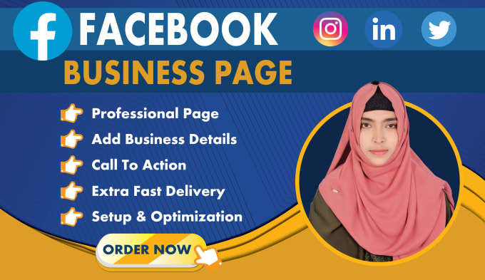 Bestseller - create fix or optimize design facebook business page professionally