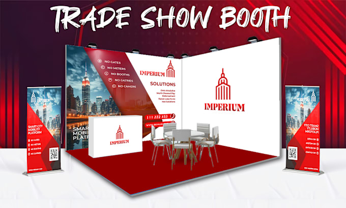 Gig Preview - Design trade show booth