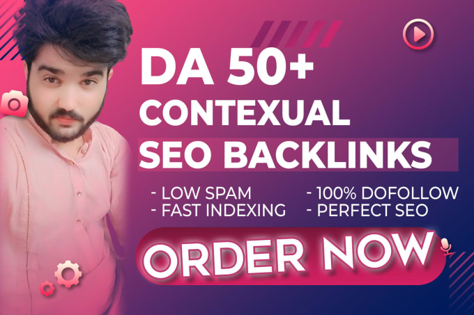 Gig Preview - Manually create da 50 plus seo contextual backlinks