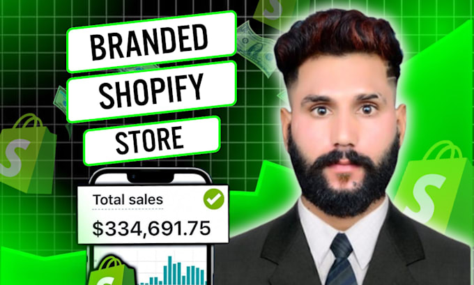 Gig Preview - Build you an automated dropshipping shopify store design or shopify website