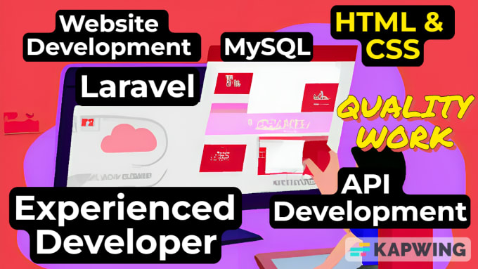 Gig Preview - Professional laravel website development services  custom web solutions