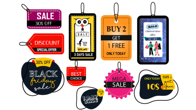 Gig Preview - Do clothing hang tag  , price tag , neck tag  and label design