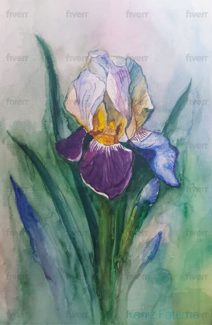 Gig Preview - Paint original watercolor clipart  painting