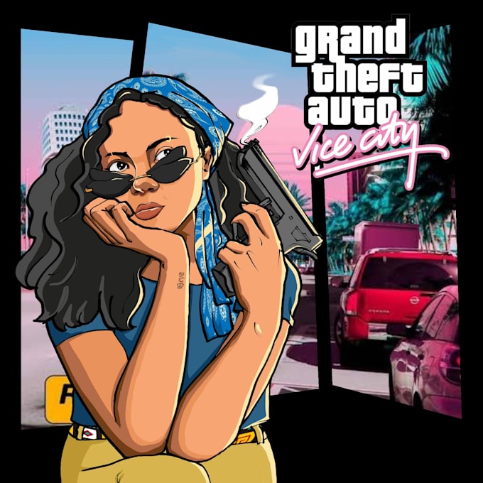 Gig Preview - Draw you as a gta character