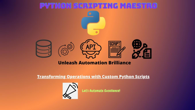 Gig Preview - Provide expert python scripting