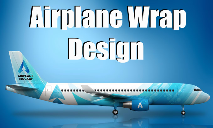 Gig Preview - Create airplane wrap design and any wrap design