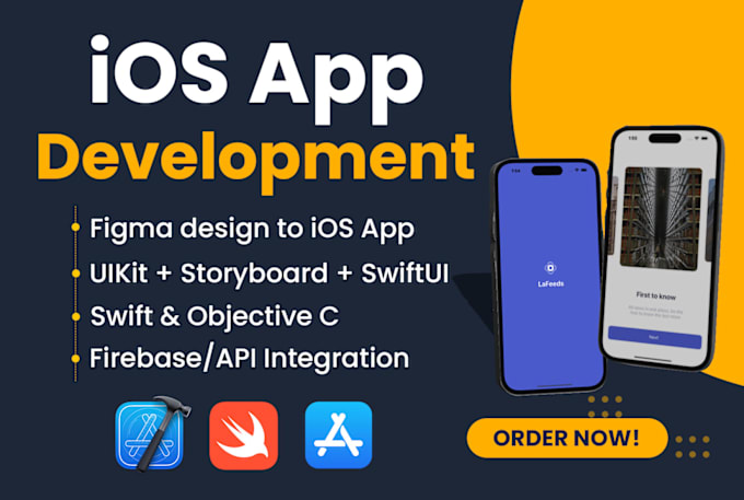 Gig Preview - Do ios app development in xcode, swift, swiftui, objective c