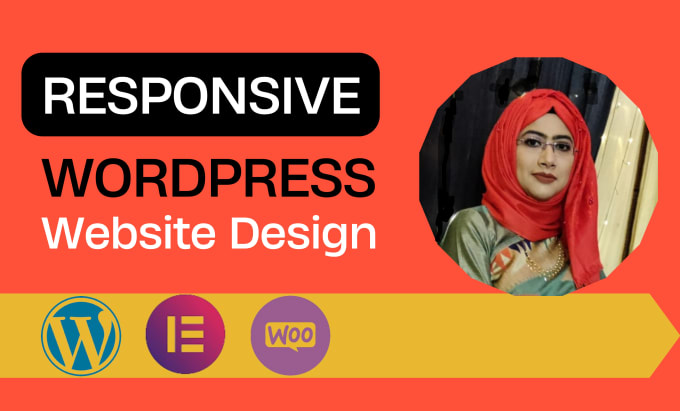 Gig Preview - Design responsive, modern wordpress website design