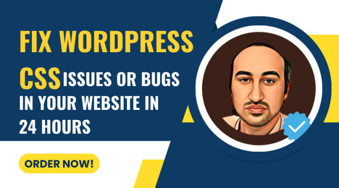 Gig Preview - Swiftly fix wordpress CSS issues for a polished website