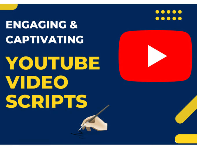 Gig Preview - Write youtube scripts that hook viewers