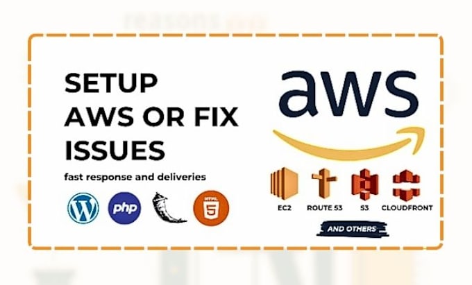 Gig Preview - Fix or setup anything in amazon aws cloud