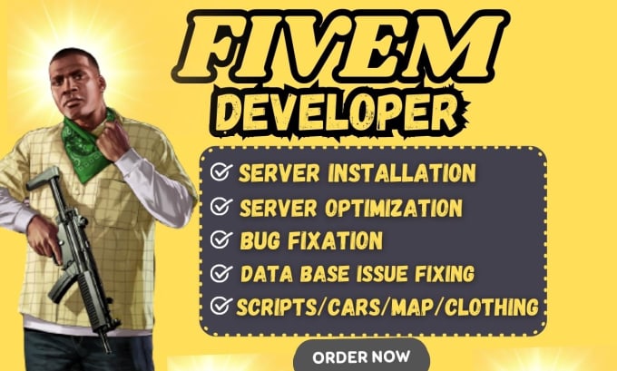 Gig Preview - Be your fivem developer