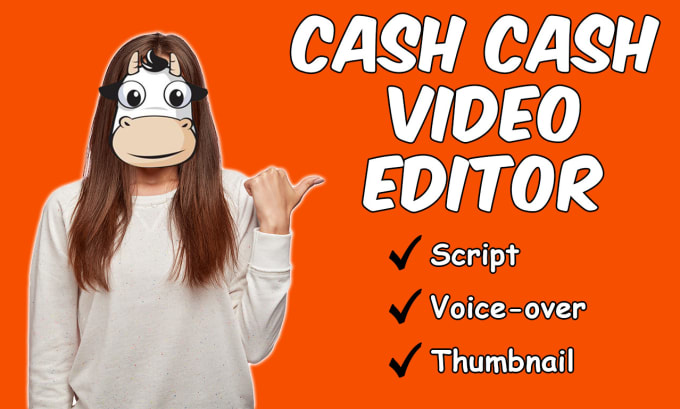 Gig Preview - Do best cash cow video editing for faceless youtube channel