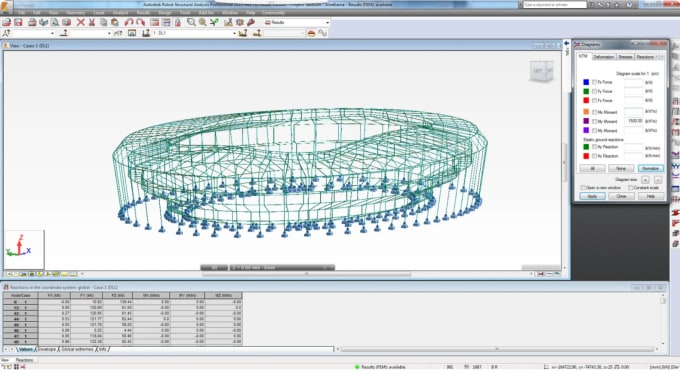 Gig Preview - Design complex civil engineering structures in staad pro, etabs, tekla, framecad