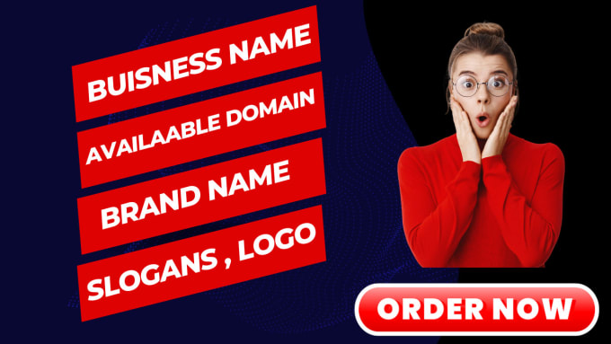 Gig Preview - Give you 10 catchy unique brand name ideas with available domain