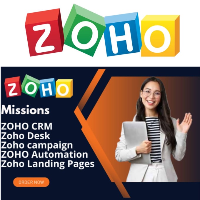 Gig Preview - Do zoho CRM marketing automation and email campaigns