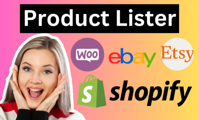 Gig Preview - Do product listing for etsy shopify or woocommerce lister