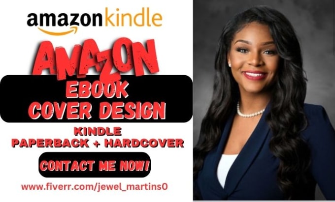 Gig Preview - Design your amazon KDP book cover, ebook cover design, book cover